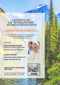 Volantino Laudato sì 7-novembre